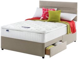 Silentnight - Stanfield Pillowtop - Double 2 Drawer - Divan